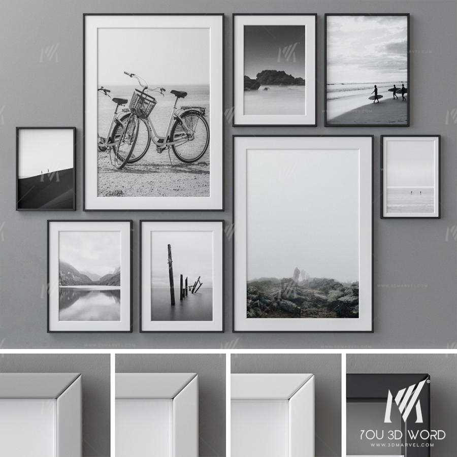 Photo Frames Set 144